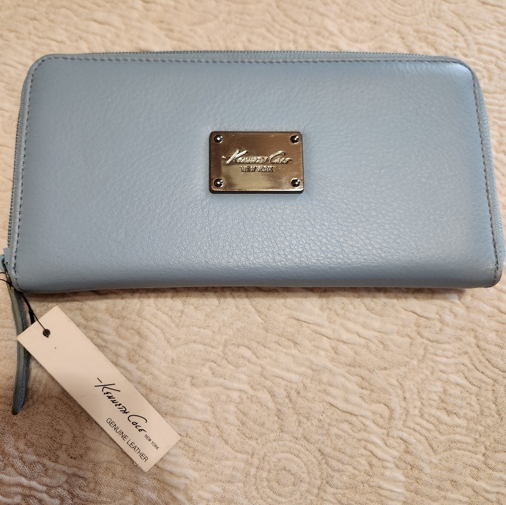 KENNETH COLE NEW YORK GENUINE LEATHER WALLET
